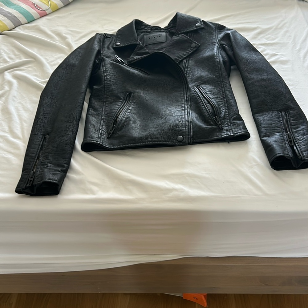 Gorgeous leather jacket from Anthropologie